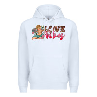 White love vibes cupid Premium Hoodie - RanaPortraitStore