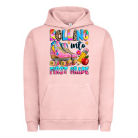 Pigment Salmon rolling into first grade Urban Hoodie - texasbilliewilder
