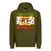 Army Green respiratory therapist juneteenth Premium Hoodie - Zillion Design Studio