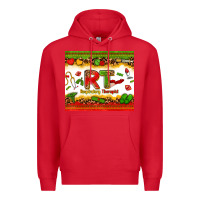 Red respiratory therapist juneteenth Premium Hoodie - Zillion Design Studio