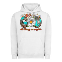 With God All Things Are Possible Daisy Urban Hoodie | Teevron