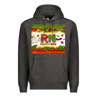 Charcoal Heather registered nurse juneteenth Premium Hoodie - Zillion Design Studio