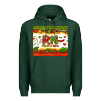 Sports Green registered nurse juneteenth Premium Hoodie - Zillion Design Studio