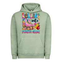 Pigment Oil Green rolling into fourth grade Urban Hoodie - texasbilliewilder