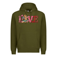 Army Green love cupid Premium Hoodie - RanaPortraitStore