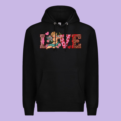 Love Cupid Premium Hoodie Designed By Ranaportraitstore