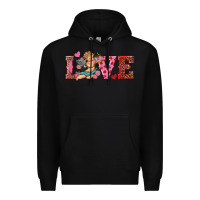 Black love cupid Premium Hoodie - RanaPortraitStore