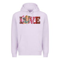 Lilac love cupid Premium Hoodie - RanaPortraitStore