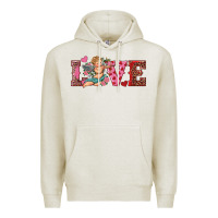 Oatmeal Heather love cupid Premium Hoodie - RanaPortraitStore