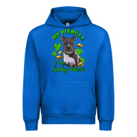Cobalt st patricks day my pitbuli my lucky charm Urban Hoodie - RanaPortraitStore
