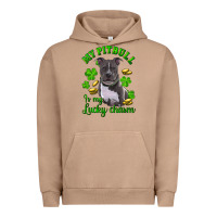 Pigment Burro st patricks day my pitbuli my lucky charm Urban Hoodie - RanaPortraitStore