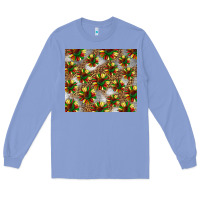 Colony Blue juneteenth sunflowers Long Sleeve Tee - BarkalooDesign