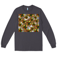 Smoke juneteenth sunflowers Long Sleeve Tee - BarkalooDesign