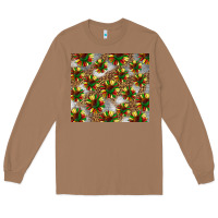 Toasted Coconut juneteenth sunflowers Long Sleeve Tee - BarkalooDesign