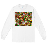 White juneteenth sunflowers Long Sleeve Tee - BarkalooDesign