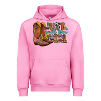 Fuchsia Pink just a small town girl Urban Hoodie - Zillion Design Studio