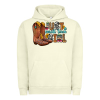 Pigment Pistachio just a small town girl Urban Hoodie - Zillion Design Studio