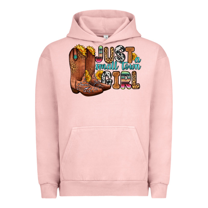 Just A Small Town Girl Urban Hoodie by Zillion Design Studio | Teevron