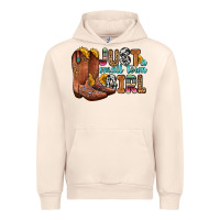 Sandshell just a small town girl Urban Hoodie - Zillion Design Studio