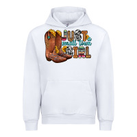 White just a small town girl Urban Hoodie - Zillion Design Studio