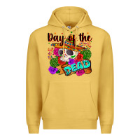 Antique Gold mexican day of the dead Premium Hoodie - Zillion Design Studio