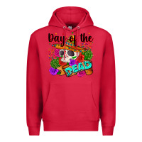 Cardinal mexican day of the dead Premium Hoodie - Zillion Design Studio