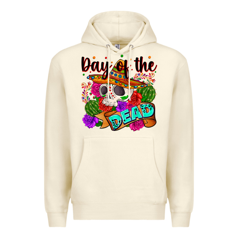 Mexican Day Of The Dead Premium Hoodie by Zillion Design Studio | Teevron