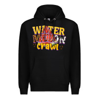 Black watermelon crawl Premium Hoodie - texasbilliewilder