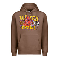 Chestnut watermelon crawl Premium Hoodie - texasbilliewilder