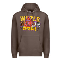 Coffee watermelon crawl Premium Hoodie - texasbilliewilder