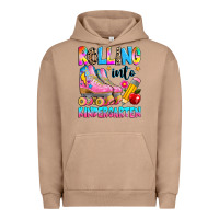 Rolling Into Kindergarten Grade Urban Hoodie | Teevron