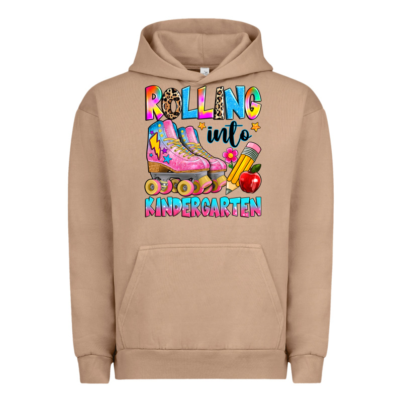 Rolling Into Kindergarten Grade Urban Hoodie by texasbilliewilder | Teevron