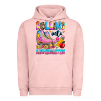 Pigment Salmon rolling into kindergarten grade Urban Hoodie - texasbilliewilder