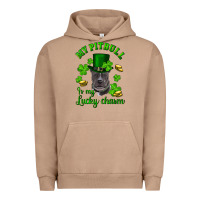 Pigment Burro st patricks day my pitbuli my lucky charm with hat Urban Hoodie - RanaPortraitStore