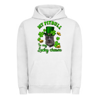 Pigment Lunar Rock st patricks day my pitbuli my lucky charm with hat Urban Hoodie - RanaPortraitStore