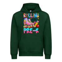Forest Green rolling into pre k grade Urban Hoodie - texasbilliewilder