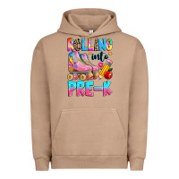 Pigment Burro rolling into pre k grade Urban Hoodie - texasbilliewilder