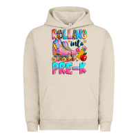 Pigment French Oak rolling into pre k grade Urban Hoodie - texasbilliewilder