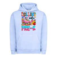 Pigment Grape Ice rolling into pre k grade Urban Hoodie - texasbilliewilder