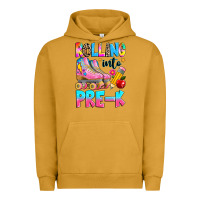 Pigment Peanut Butter rolling into pre k grade Urban Hoodie - texasbilliewilder
