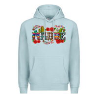 Blue Mist madre Premium Hoodie - Zillion Design Studio