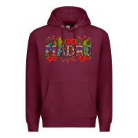 Burgundy madre Premium Hoodie - Zillion Design Studio