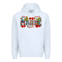 White madre Premium Hoodie - Zillion Design Studio