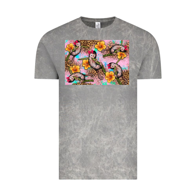 Baby Monkey Flowers Vintage Tee by Artiststas | Teevron