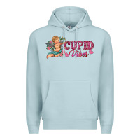 Blue Mist cupid vibes Premium Hoodie - RanaPortraitStore