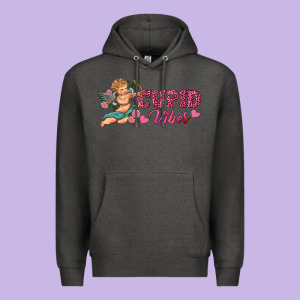 Cupid Vibes Premium Hoodie Designed By Ranaportraitstore