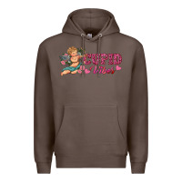 Coffee cupid vibes Premium Hoodie - RanaPortraitStore