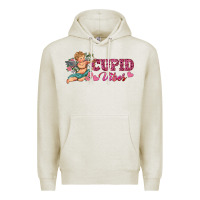 Oatmeal Heather cupid vibes Premium Hoodie - RanaPortraitStore