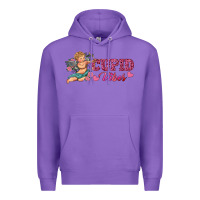Purple cupid vibes Premium Hoodie - RanaPortraitStore