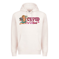 Pale Pink cupid vibes Premium Hoodie - RanaPortraitStore